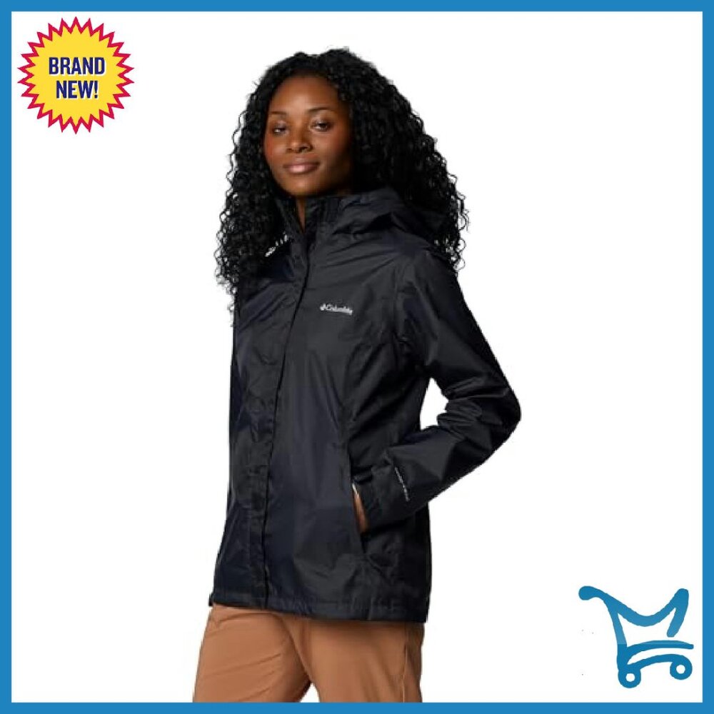 Waterproof Packable Rain Jacket with Adjustable H… - image 4